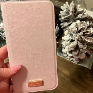 Kate spade iPhone 8 Plus case light pink